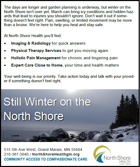 Still Winter on the North Shore...