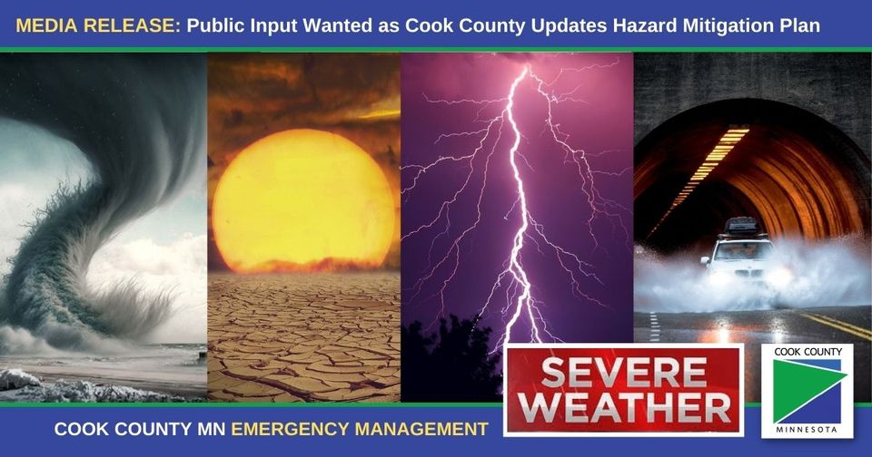 Public Input Wanted as Cook County Updates Hazard Mitigation Plan