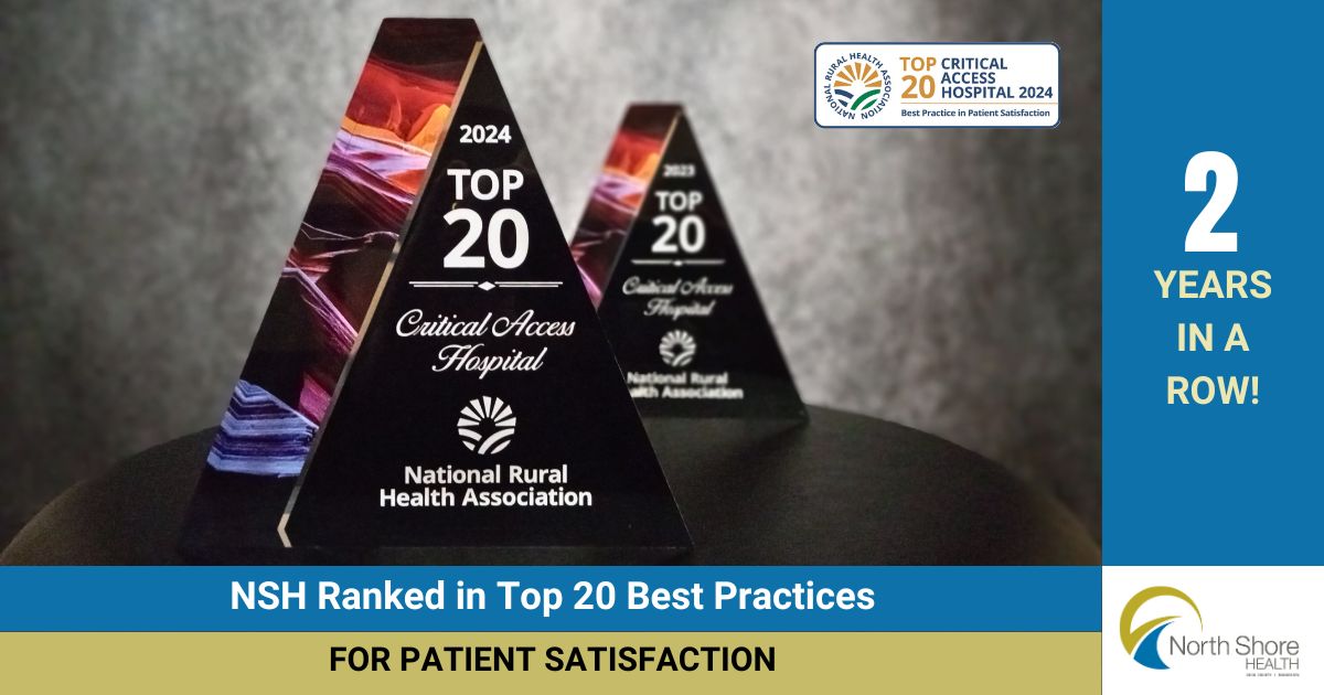 NSH Ranked in Top 20 Best Practices in Patient Satisfaction Two Years in a Row