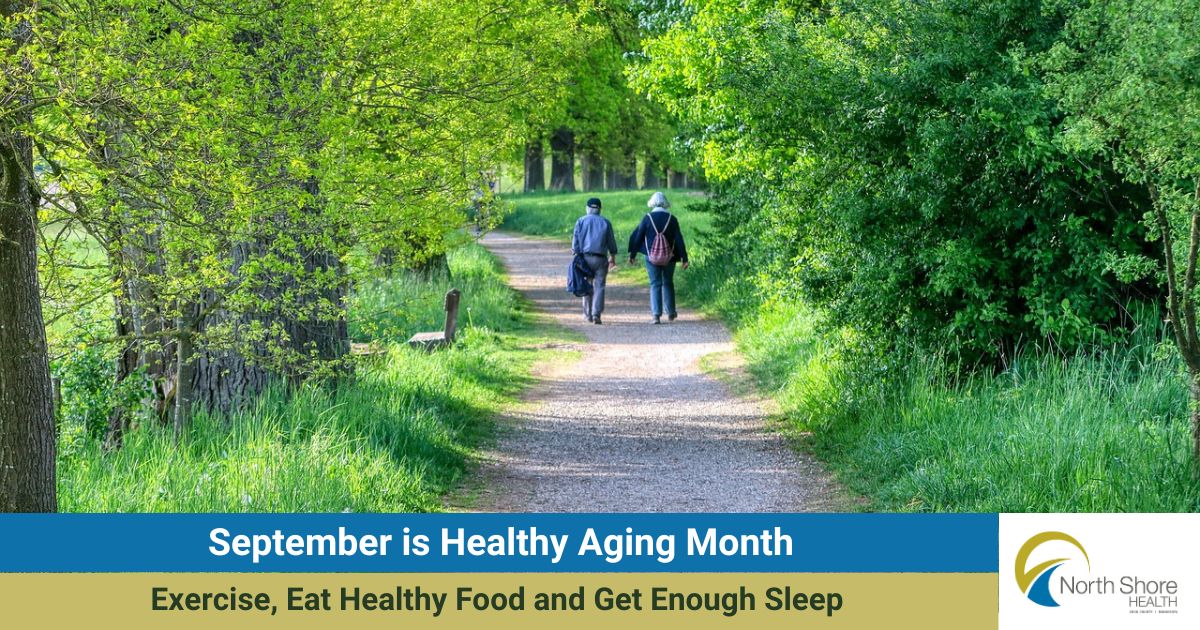 September is Healthy Aging Month