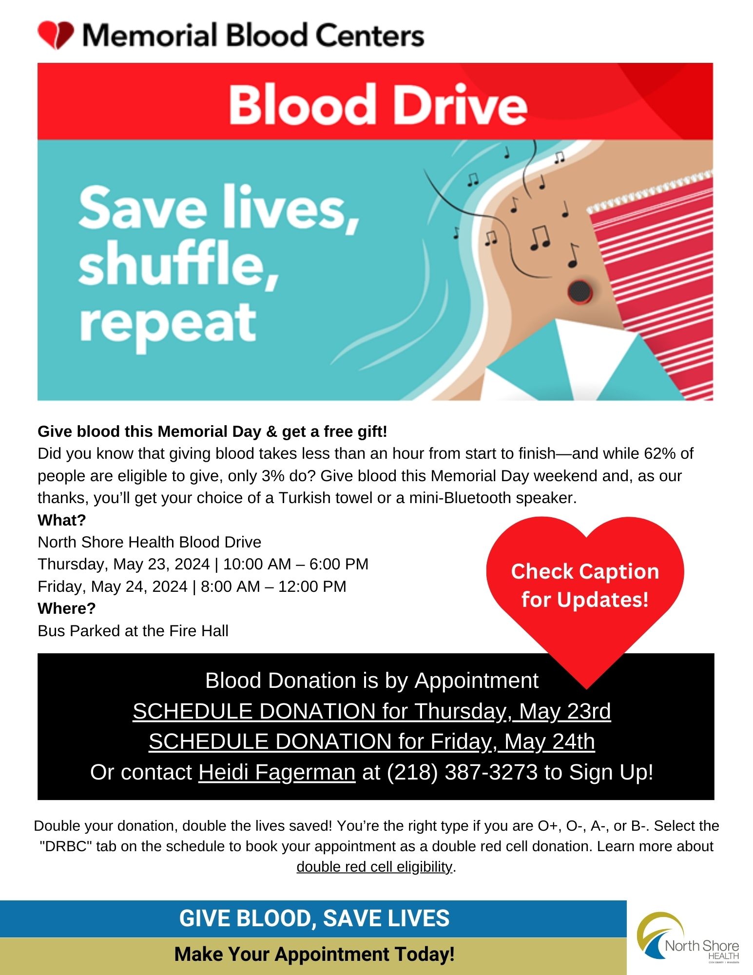 NSH BLOOD DRIVE