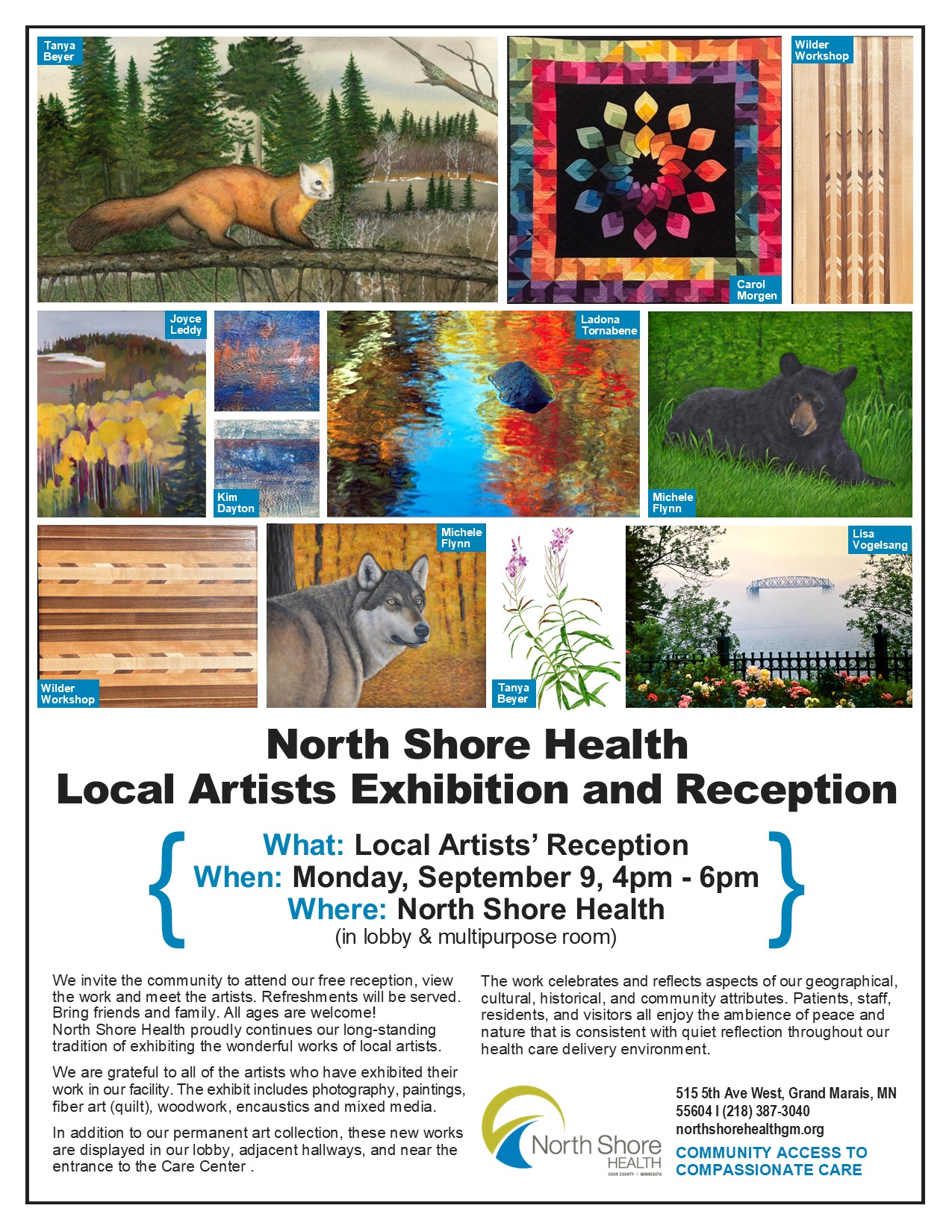 NSH Local Artist Exhibition & Reception 