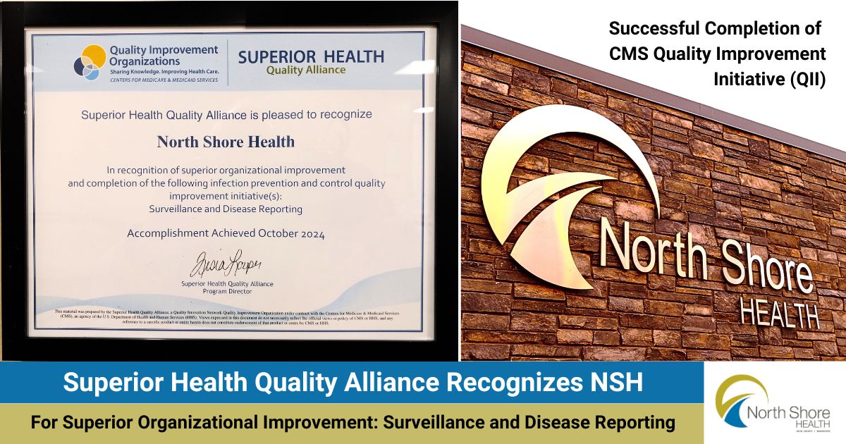 Superior Health Quality Alliance Recognizes NSH