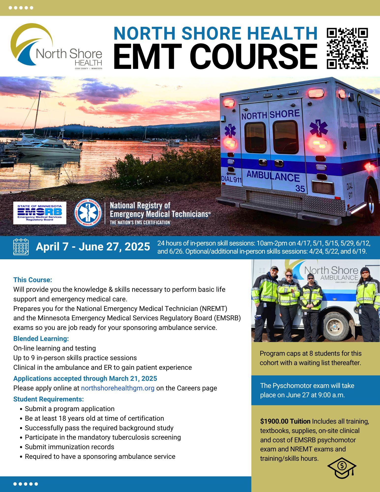 North Shore Health EMT Course