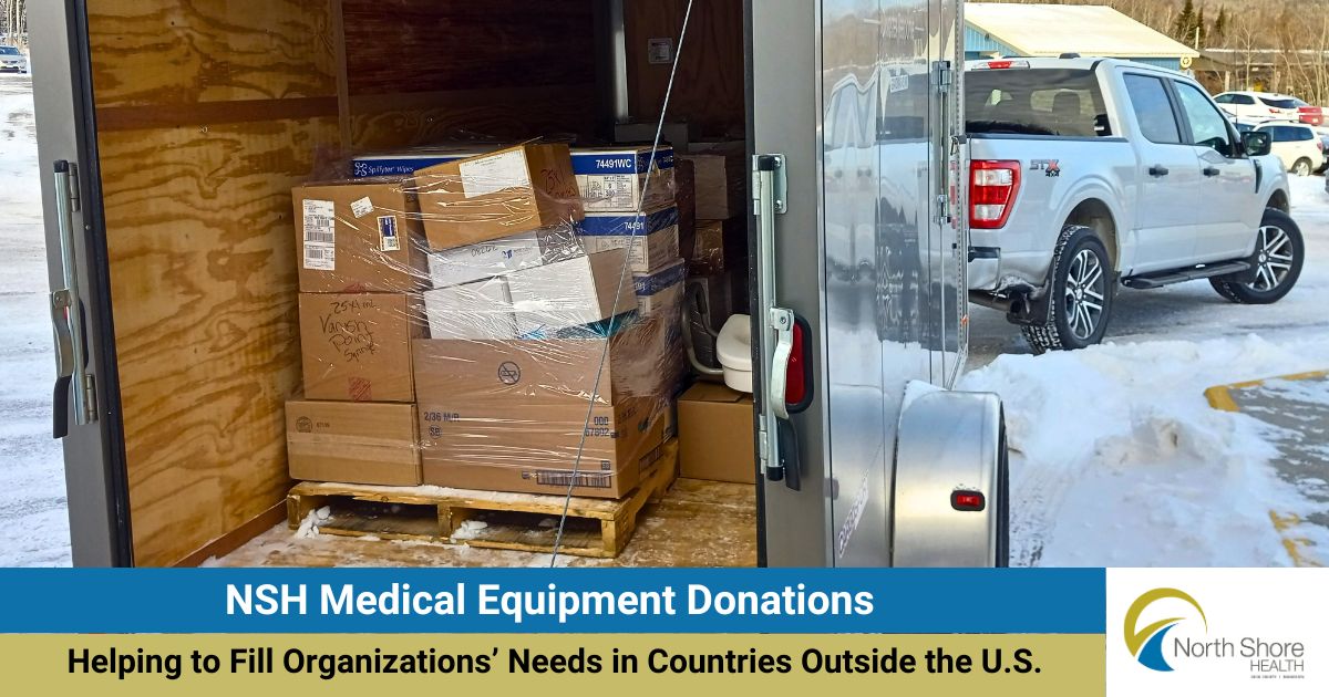 NSH Medical Equipment Donations